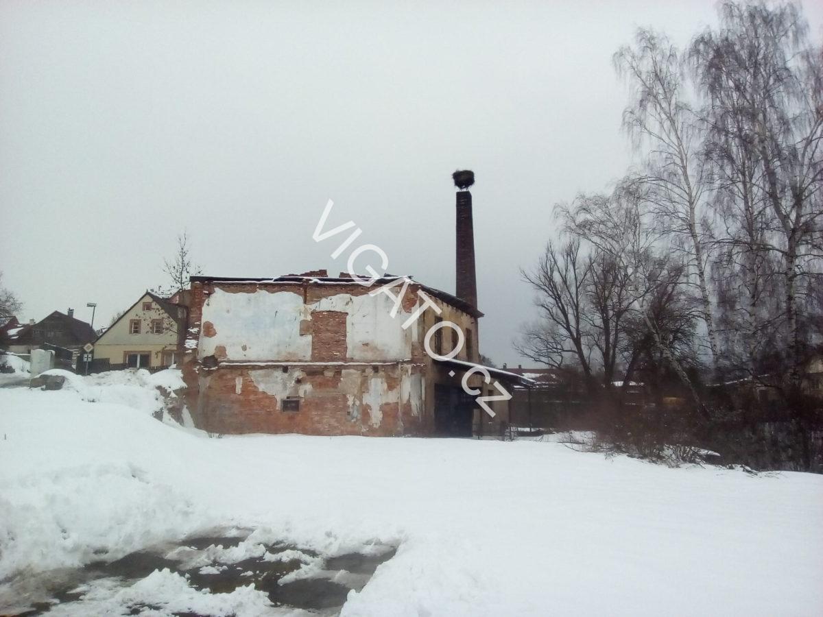 Cvikov, ptačí stanoviště – mini průmyslový objekt….
