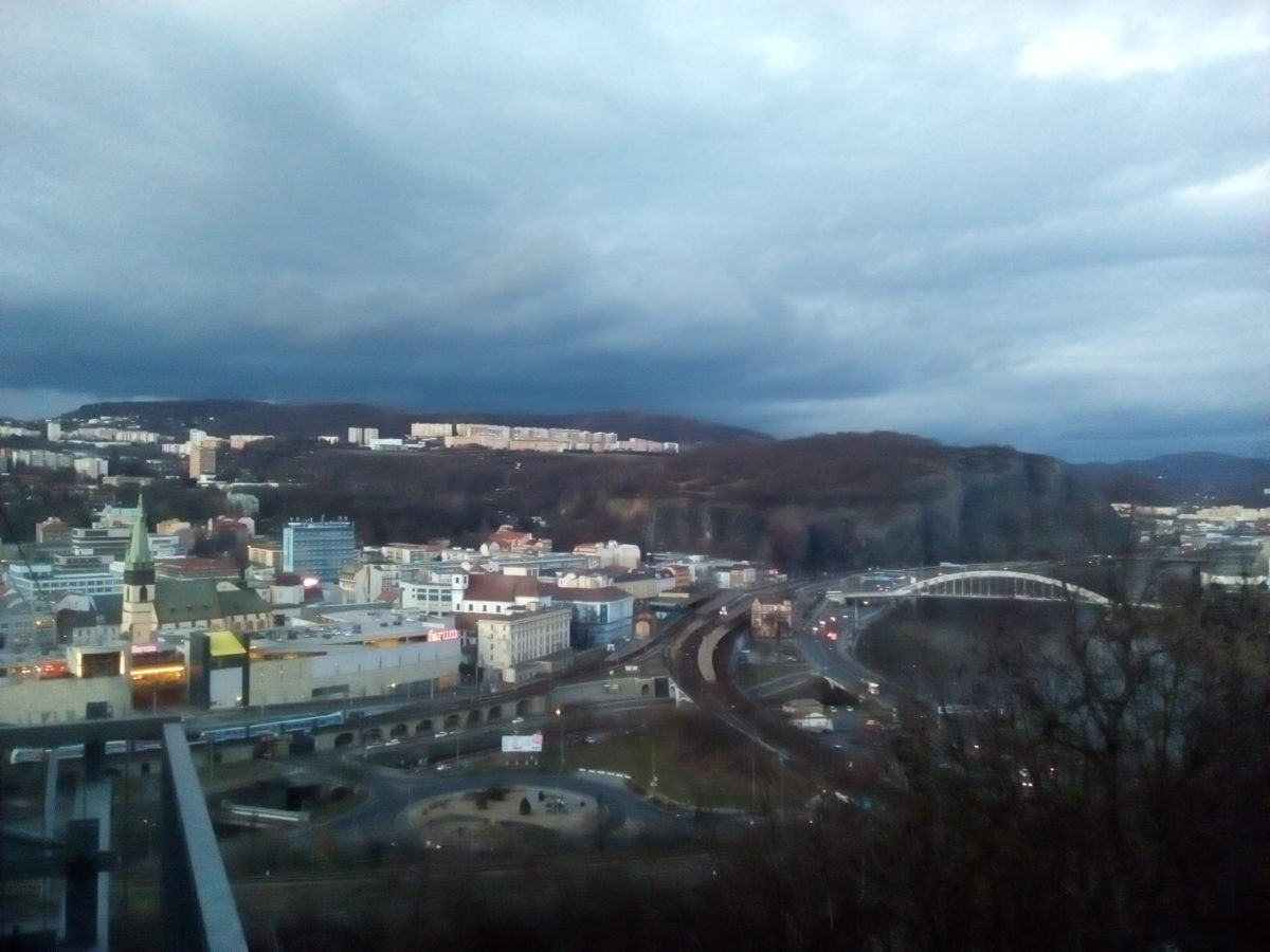 Ústí nad Labem – z Větruše…
