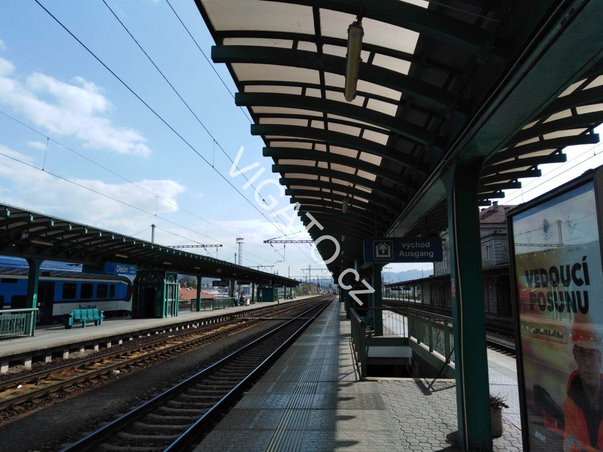 Děčín: železniční uzel…