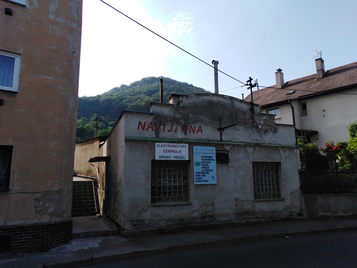 Velké Březno: navíjarna…