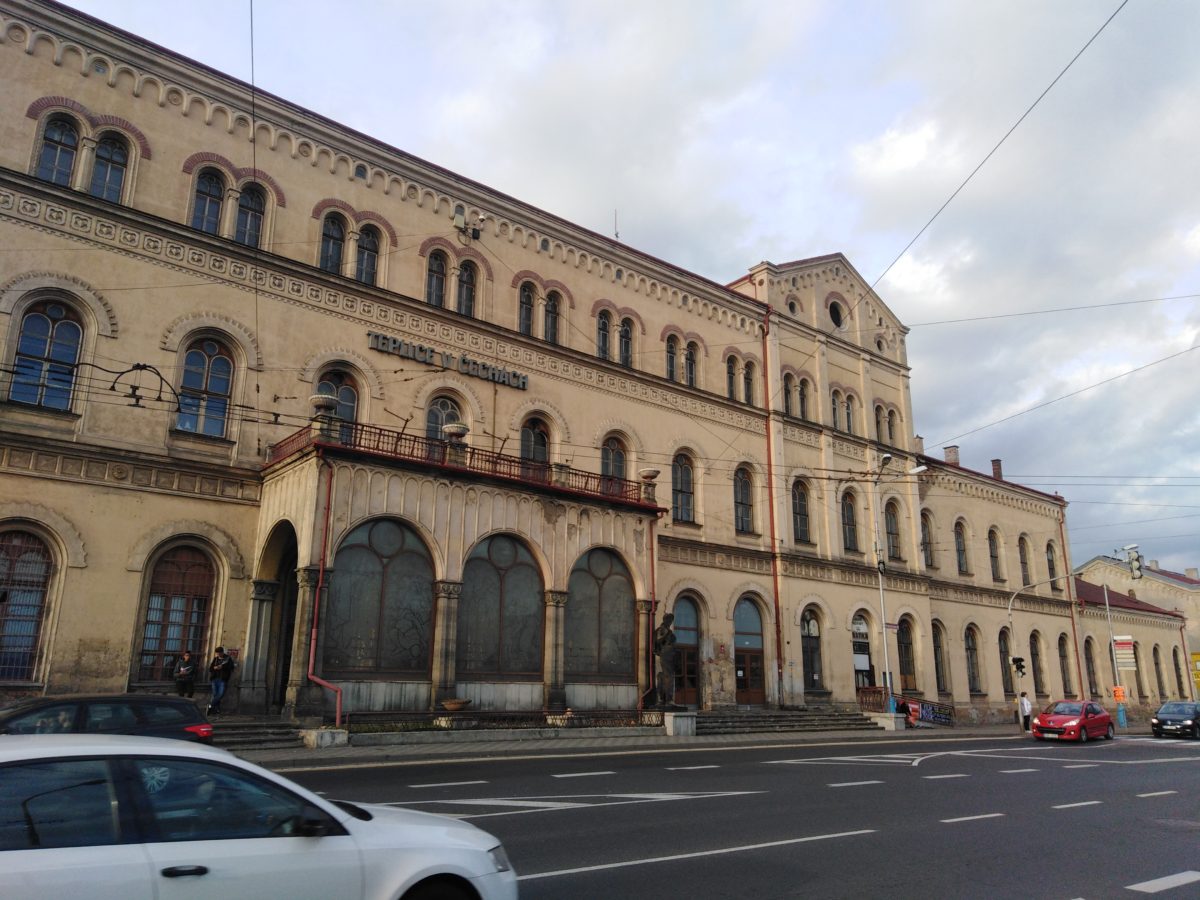Teplické nádraží…