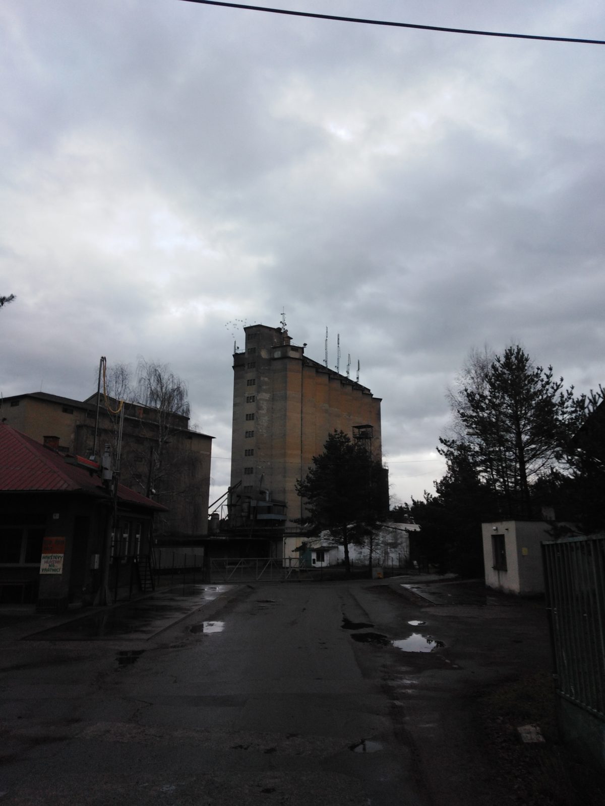 Provodín – silo a okolí…