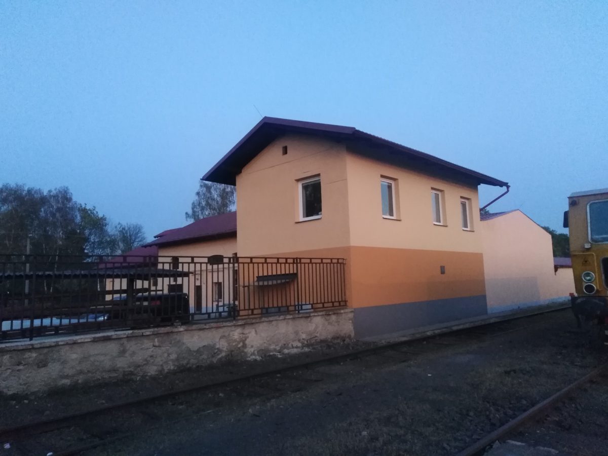 Nevyužitý skanzen nádraží v České Lípě