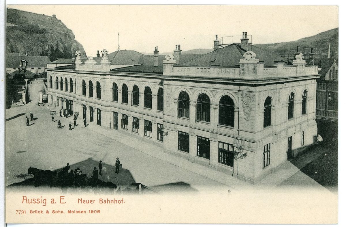 Ústí nad Labem – Nádraží 1908