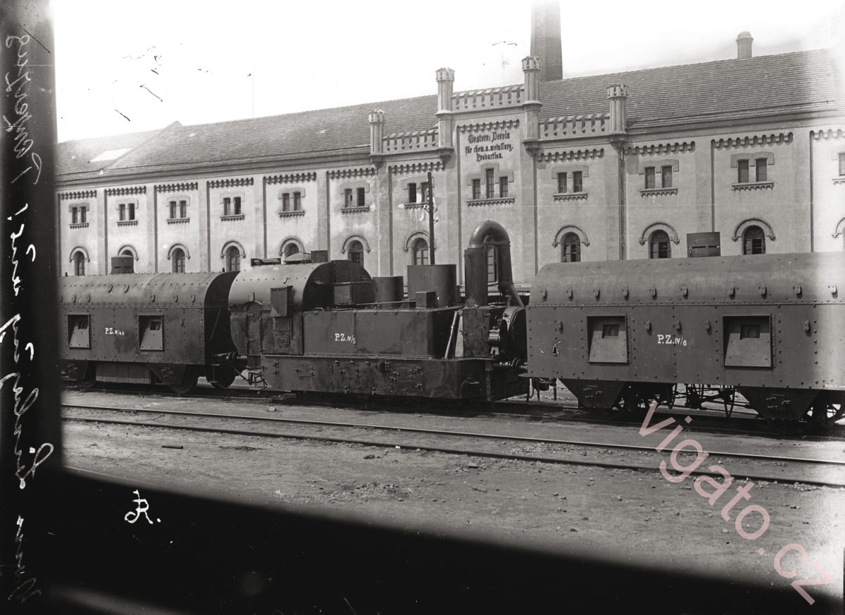 Pancéřový vlak v Ústí – Tovární