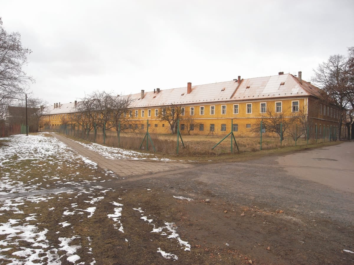 Již neexistující kasárny Postoloprty – Postelberg