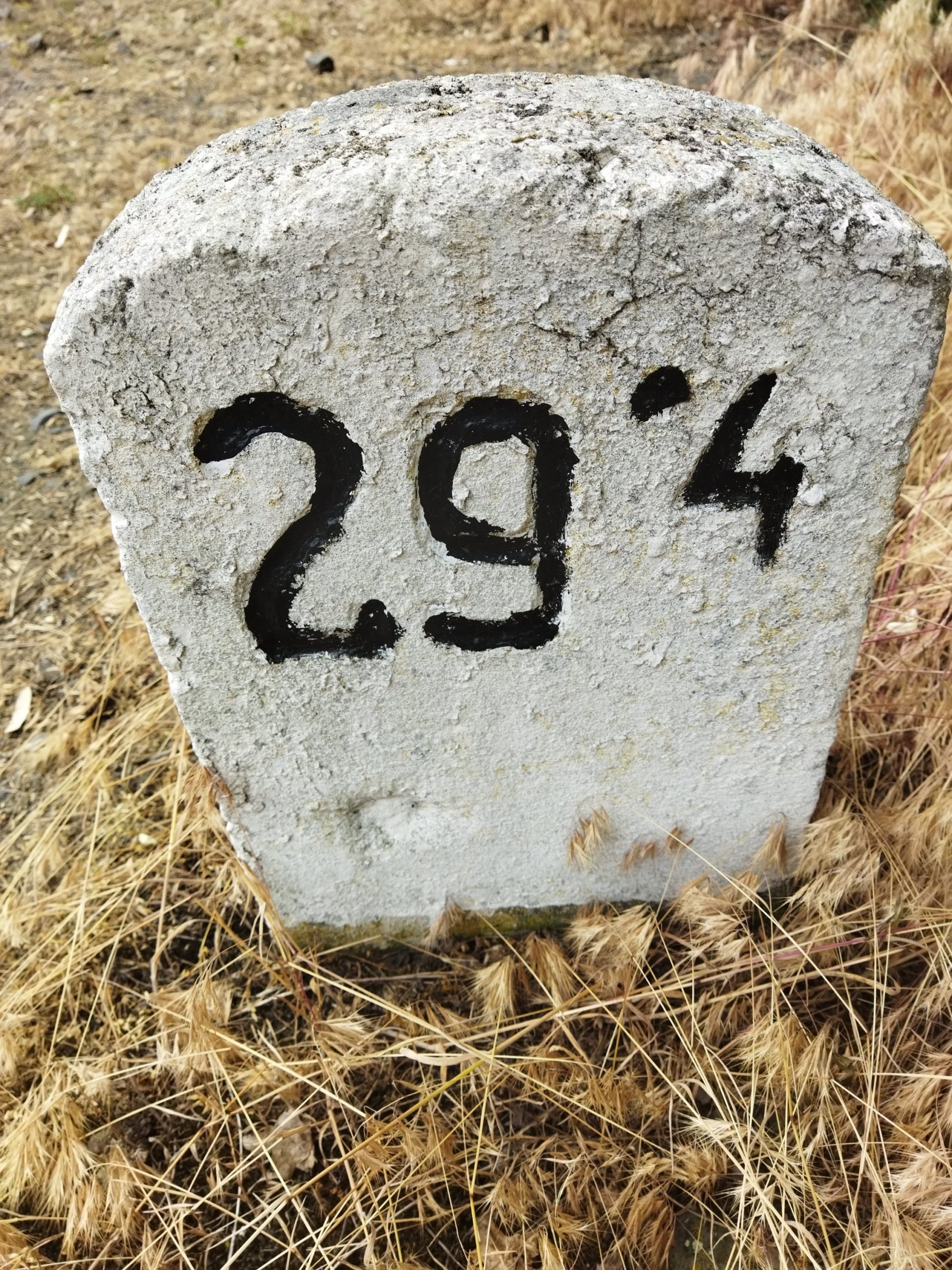 Kilometrovník 29,4 Doksy