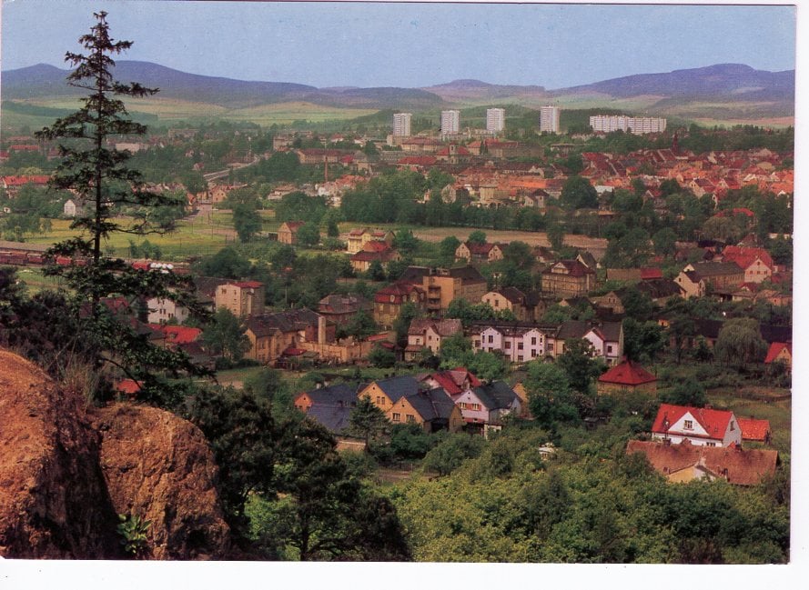Pohled z Hůrky 1970