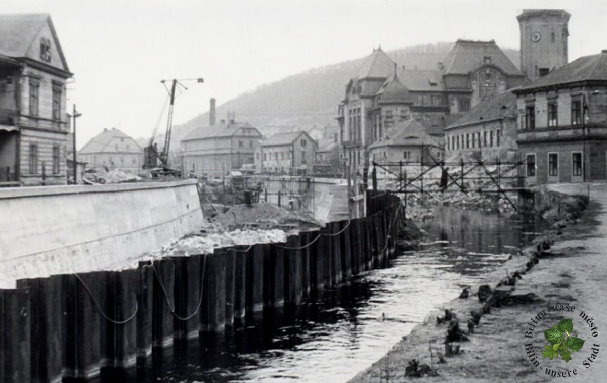 Koryto řeky Bíliny