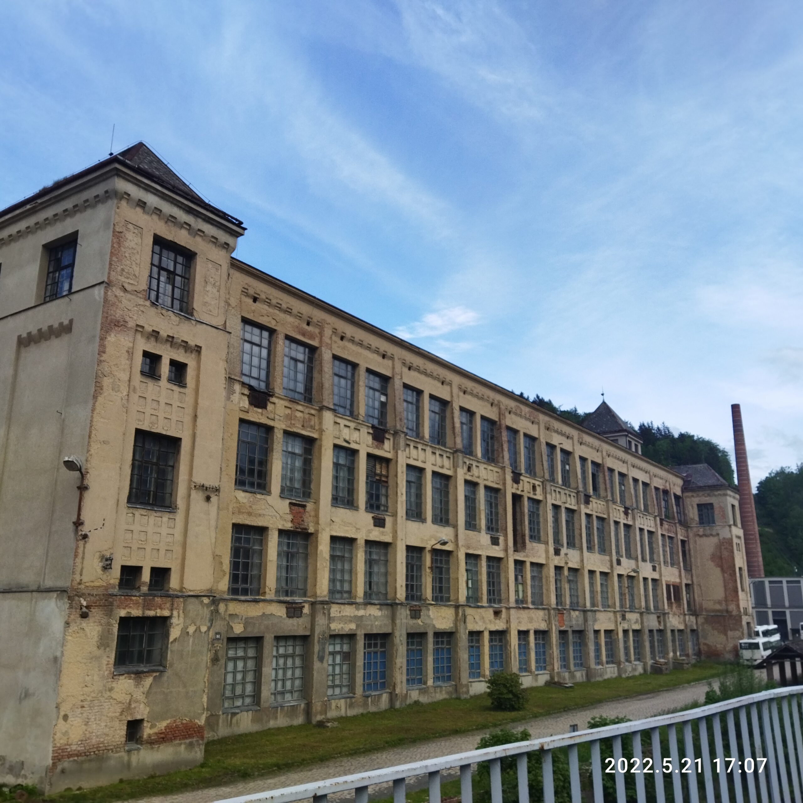 Tanvald – textilka v centru města