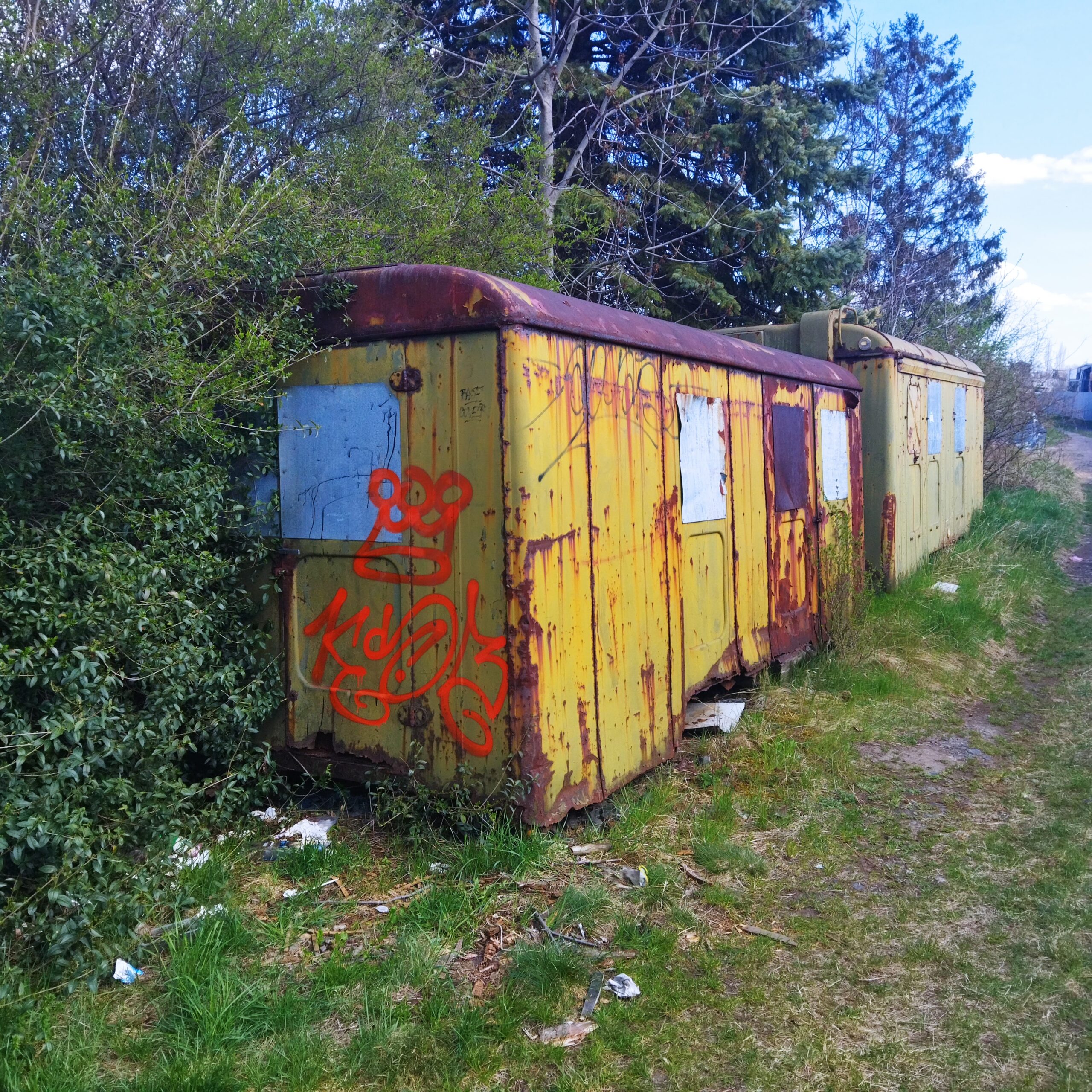 Lovosice, za prodejnou Lidl