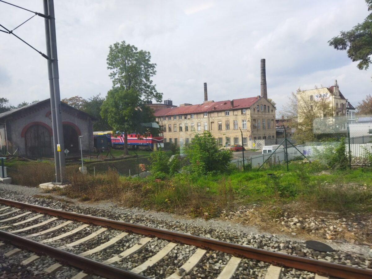 Teplice, industriály, nádraží